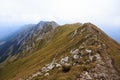 Exciting landscape in the Romanian Carpatians mountains Royalty Free Stock Photo