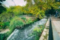 Exciting and powerful waterfalls in Edessa, northern Greece