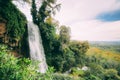 Exciting and powerful waterfalls in Edessa, northern Greece