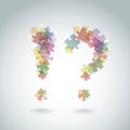 Exclamation mark question mark Royalty Free Stock Photo