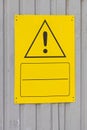 Yellow Warning Exclamation