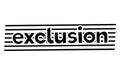 Exclusion stamp typ Royalty Free Stock Photo