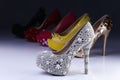 Exclusive beautiful and modern shoes