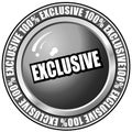 Exclusive Button Vector, Easily Editable