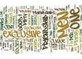 Exclusive Friendships Text Background Word Cloud Concept