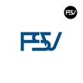 Letter FSV Monogram Logo Design