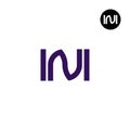 Letter INI Monogram Logo Design