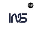 Letter INS Monogram Logo Design