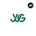JVG Logo Letter Monogram Design Royalty Free Stock Photo