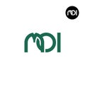 Letter MOI Monogram Logo Design