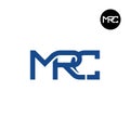 MRC Logo Letter Monogram Design Royalty Free Stock Photo