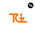 Letter TGL Monogram Logo Design Royalty Free Stock Photo