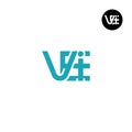 VEI Logo Letter Monogram Design Royalty Free Stock Photo