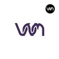 Letter VNM Monogram Logo Design