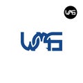 Letter WMS Monogram Logo Design