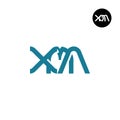 Letter XMA Monogram Logo Design