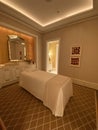 Exclusive Macau Wynn Palace Garden Villa Roger Thomas Interior Design Luxury Lifestyle Prestige Private Residence Massage Spa Room Royalty Free Stock Photo