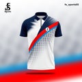 Sublimation sports jersey for cricket and badminton