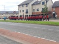 Exclusive Parade . Soldiers March Royalty Free Stock Photo