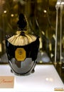 Exclusive perfume Guerlain in a crystal bottle of Baccarat at the Galeries Lafayette