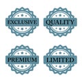 Exclusive premium limited quality stamp