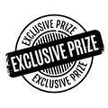 Exclusive Prize rubber stamp