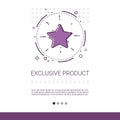 Exclusive Product Shopping Banner With Copy Space