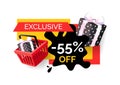 Exclusive Products Sellout 55 Off Price Banner