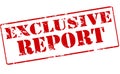 Exclusive report Royalty Free Stock Photo