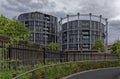 Exclusive gasholder apartments Royalty Free Stock Photo