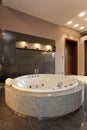 Exclusive round bath