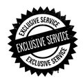 Exclusive service stamp