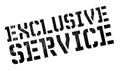 Exclusive service stamp