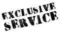 Exclusive service stamp