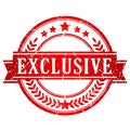 Exclusive vector stamp Royalty Free Stock Photo