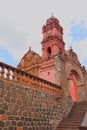 Exconvento Santuario de la Virgen del Carmen in tlalpujahua michoacan, Mexico X Royalty Free Stock Photo