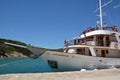 Excursion boat near island Cres
