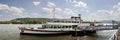 Excursion boat on the Rhine Royalty Free Stock Photo