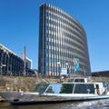 Excursion boat on the River Spree in Berlin Royalty Free Stock Photo