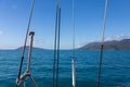 An excursion to Green Island from Cairns on a yacht Royalty Free Stock Photo