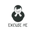 Excuse me message