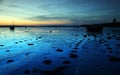 Exe estuary twilight night Royalty Free Stock Photo