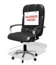 Executive chair vacant, 3D Illustration