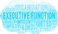 Executive Function Word Cloud