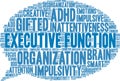 Executive Function Word Cloud