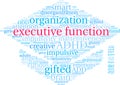 Executive Function Word Cloud