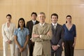 Executive with his team Royalty Free Stock Photo
