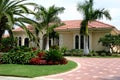 Executive Home in Tropics Royalty Free Stock Photo