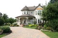 Executive House with unistone driveway