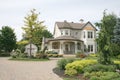 Executive House with unistone driveway